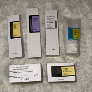 NWB COSRX Korean Skincare Bundle “Complete Set” PLUS Under Eye Masks/Patches